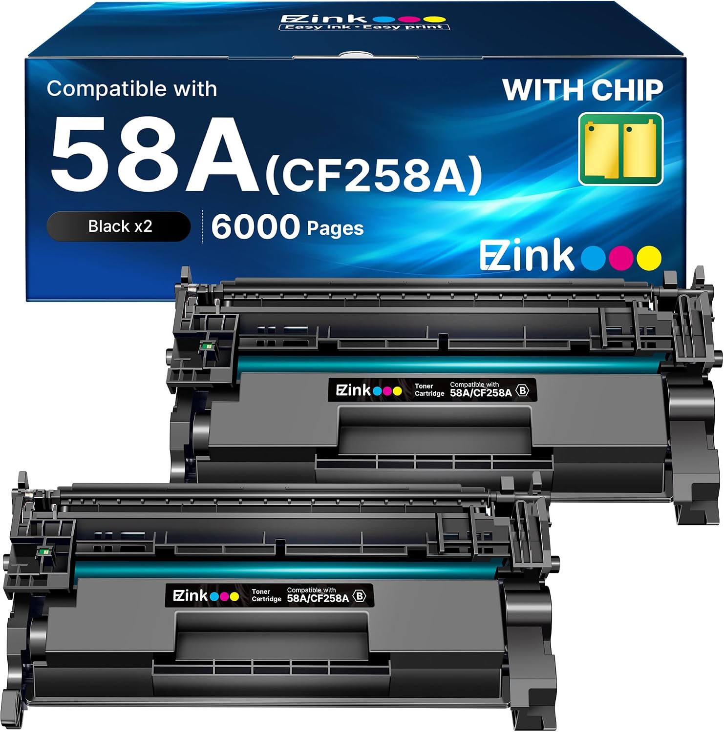 Detalle de E-Z Ink toner cartridge 58A