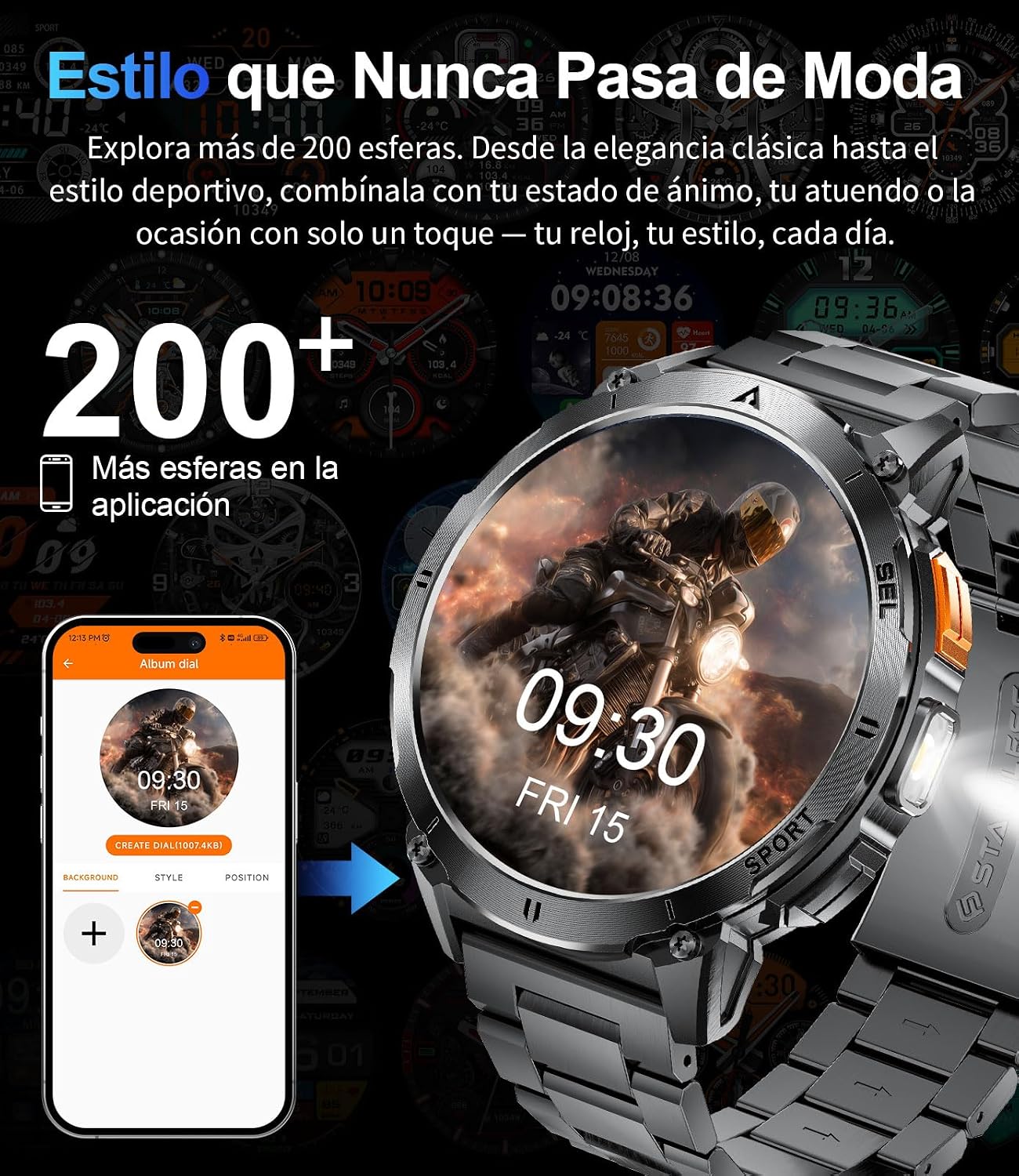 Thumbnail 6 de FITFLEX EF14 Reloj Inteligente con Llamada
