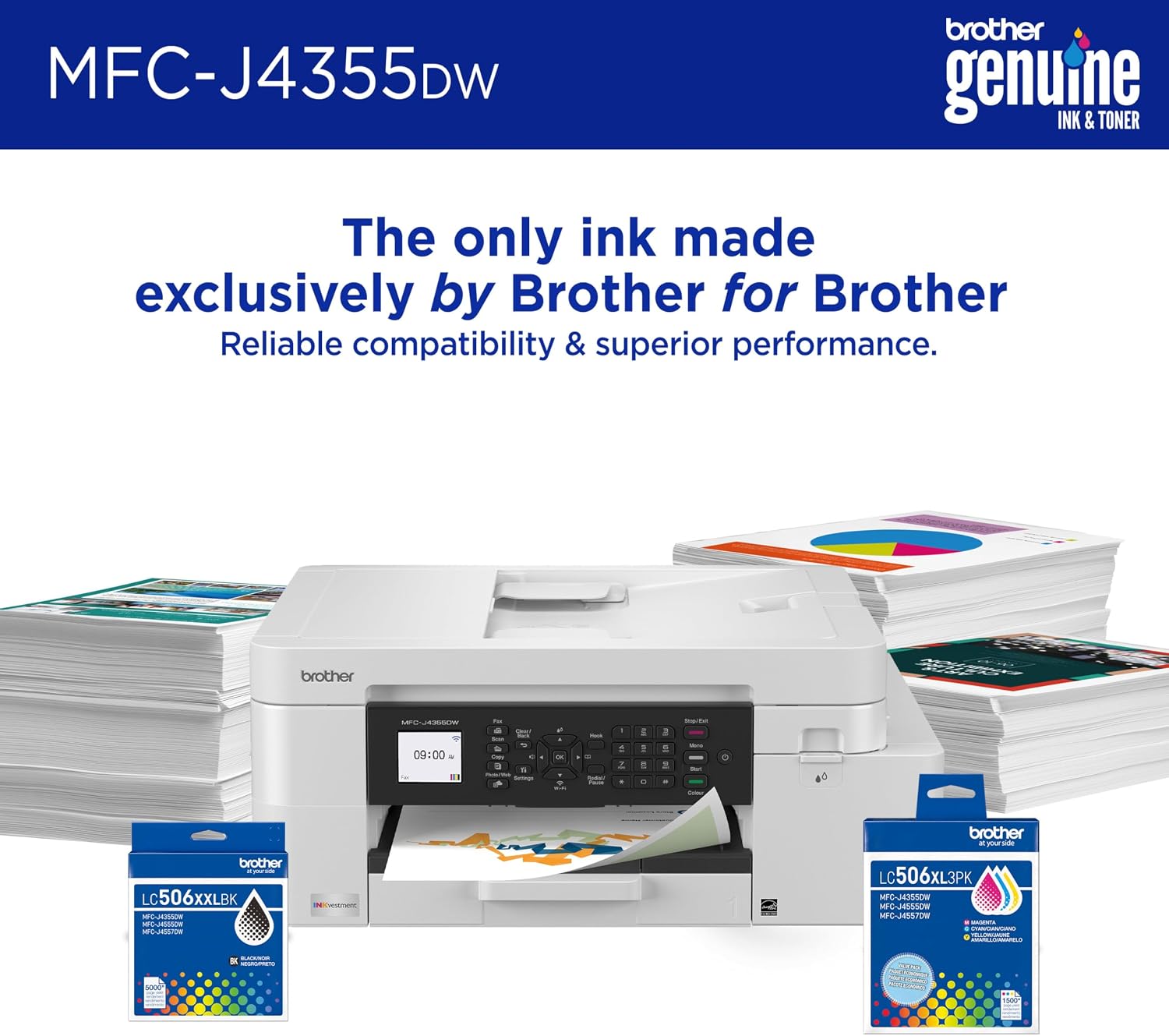 Detalle 2 de Brother MFC-J4355DW 20 ppm Color Inkjet