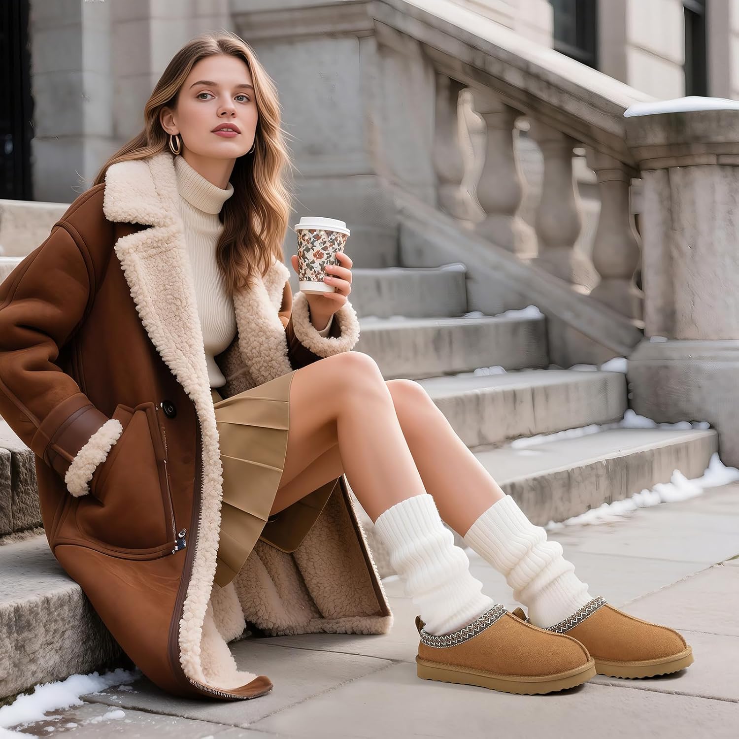 Thumbnail 2 de bebealy Suede Slippers