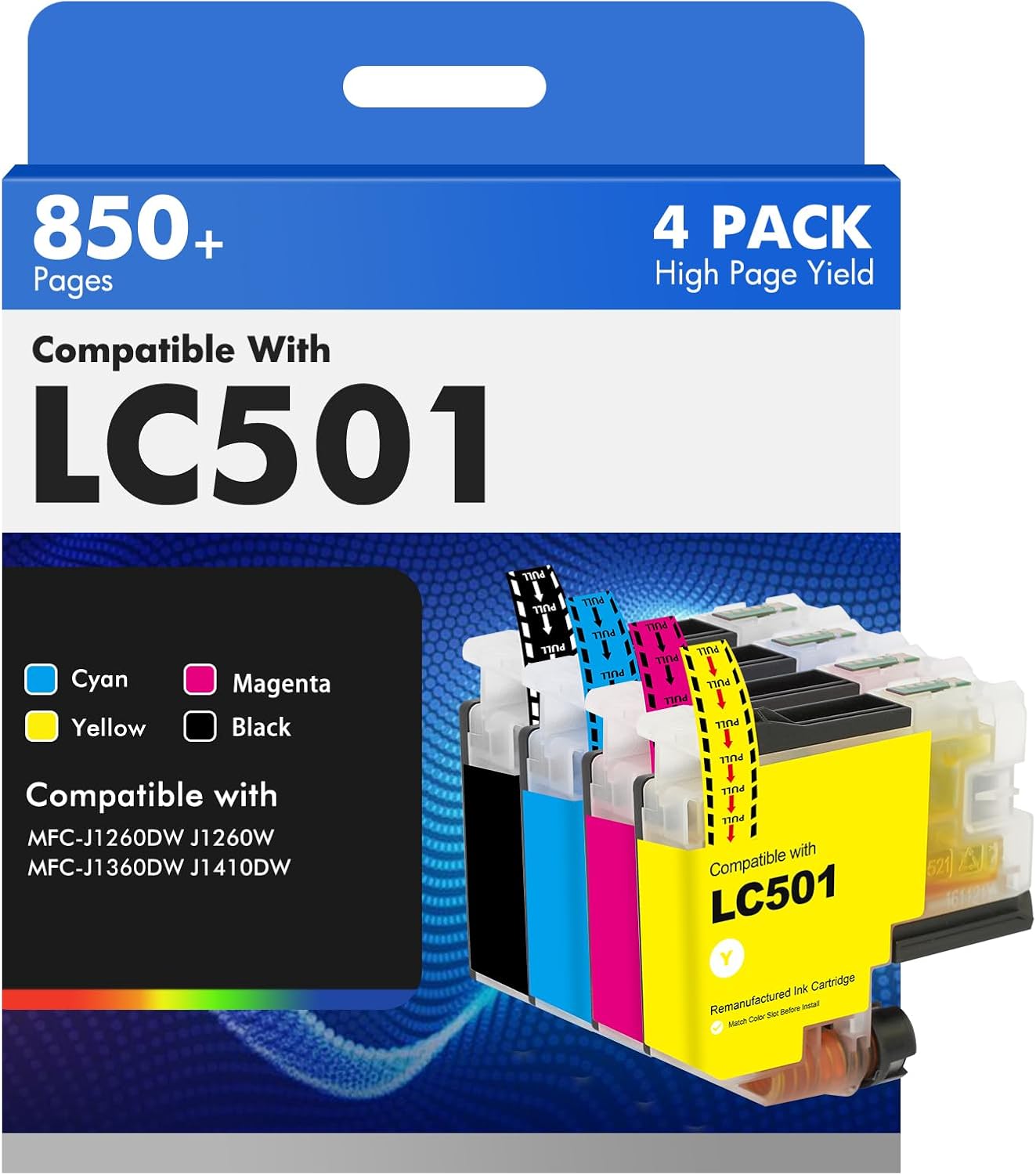 Detalle de LC501 Ink Cartridges for Brother Printers