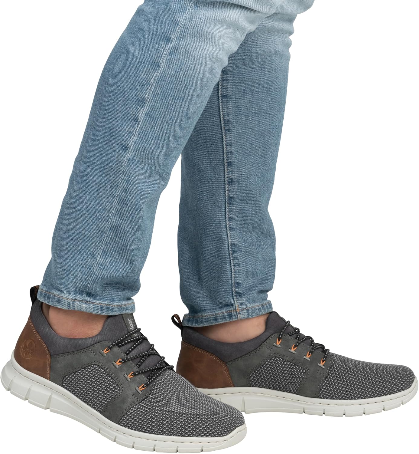 Thumbnail 1 de Rieker Slipper Blau – leichter Alltagssneaker mit elastischer Einstiegshilfe