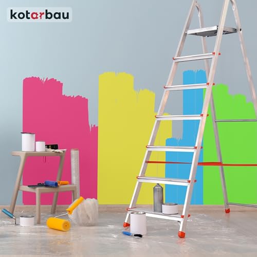 Thumbnail 6 de KOTARBAU Set di 6 Telo Copritutto per Imbianchino – 4 x 5 m, Polietilene Trasparente, Resistenti e Riutilizzabili