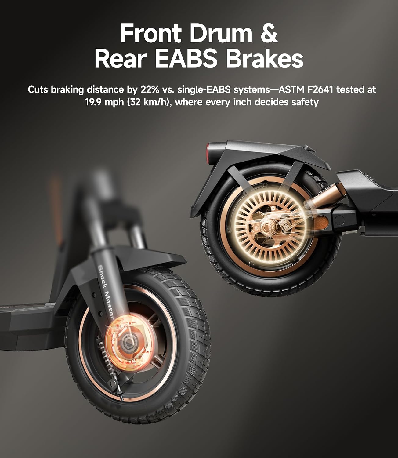 Detalle 2 de NAVEE Electric Scooter with 10-Inch Tires