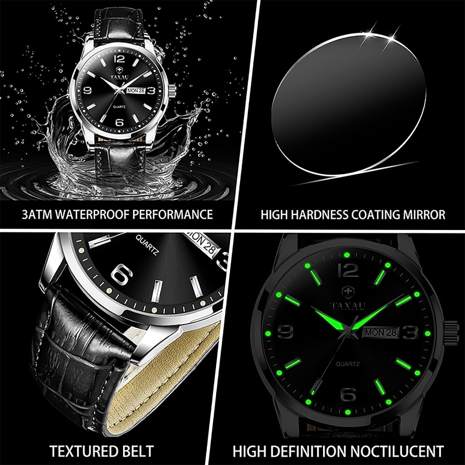 Thumbnail 6 de Taxau Herrenuhr 41 mm Wasserdicht