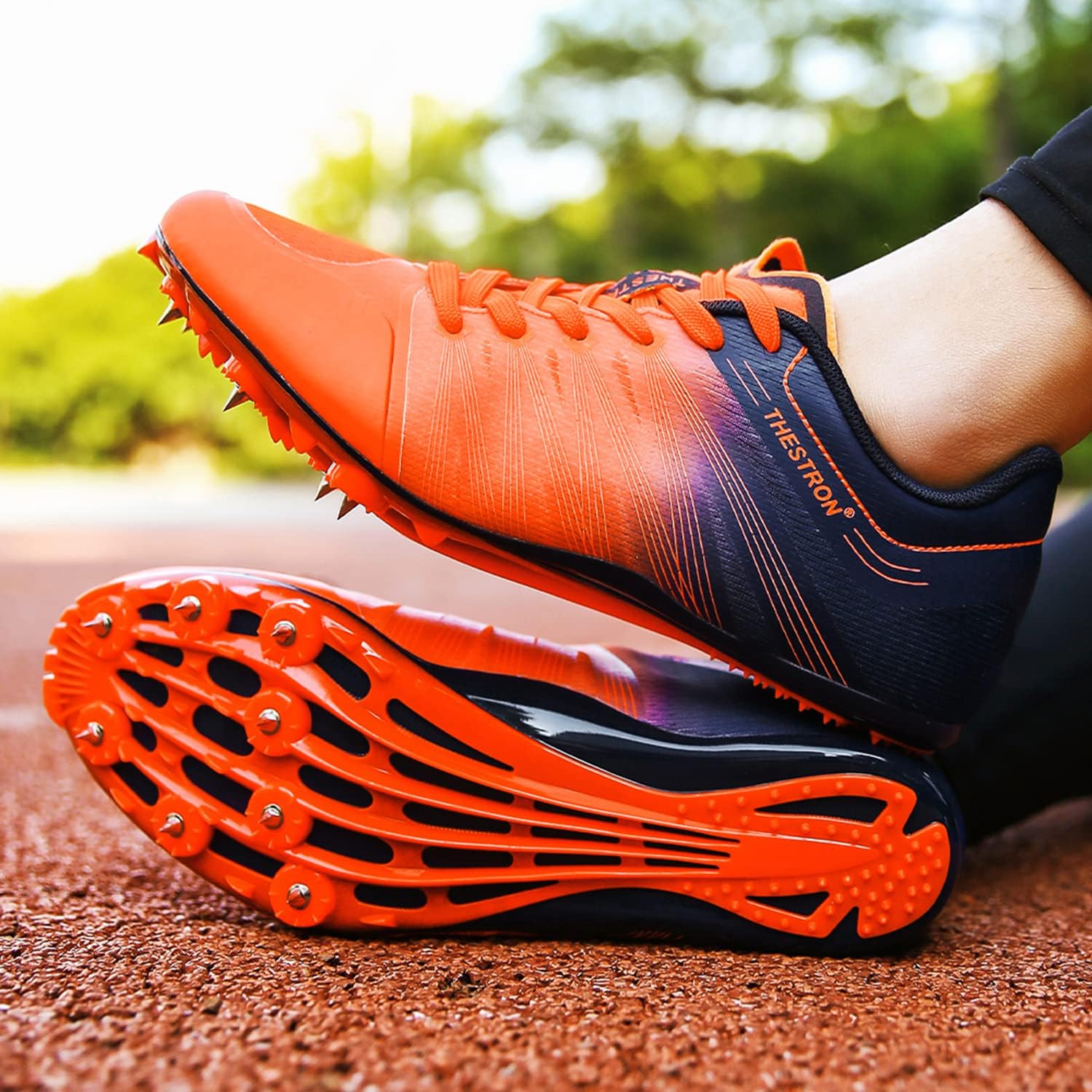 Thumbnail 1 de Zakey Track and Field Spikes with 8 Pre-Installed Spikes