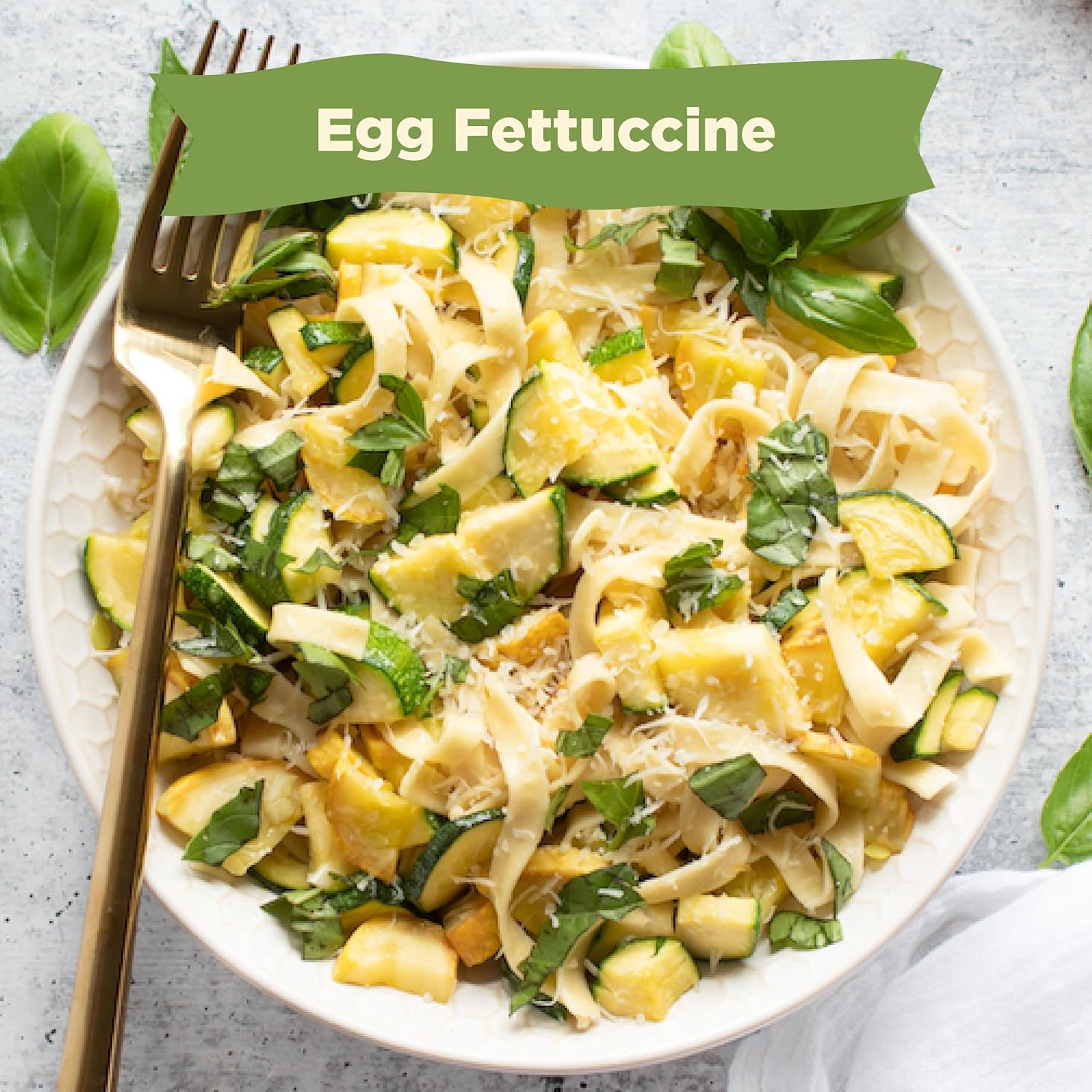 Detalle 2 de Al Dente Golden Egg Fettuccine, Cage-Free Egg Pasta, 12 oz Bags, Pack of 6