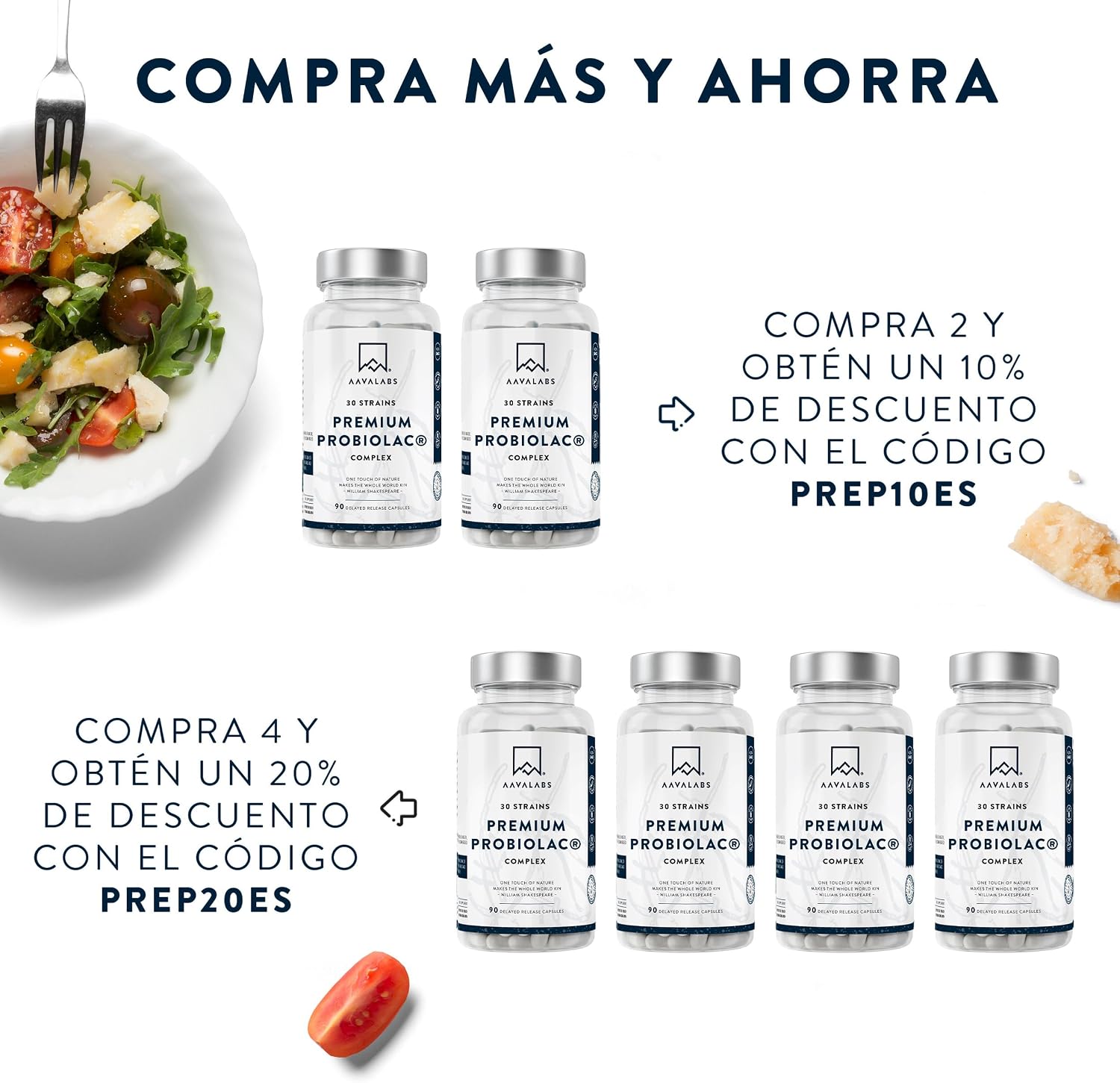 Thumbnail 7 de Probioticos Intestinales Premium con Zinc y 30 Cepas