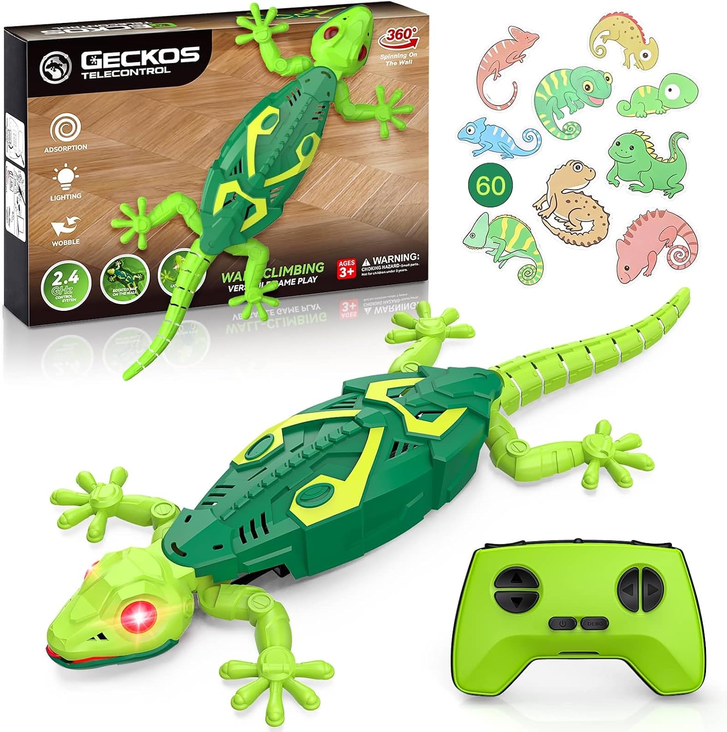 Detalle de RC Wall-Climbing Gecko Toy