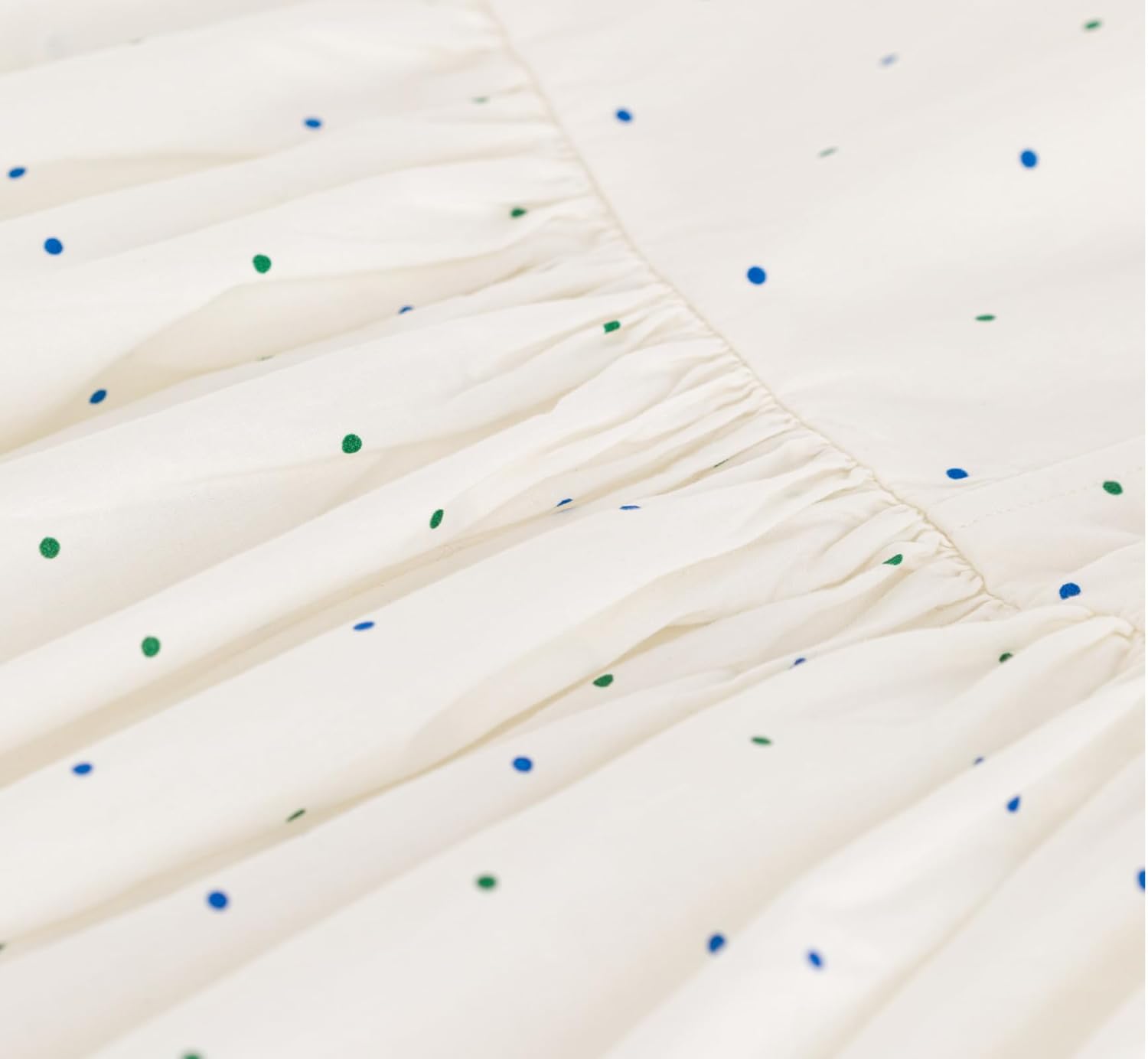 Thumbnail 3 de Petit Bateau Robe longue sans manches fille en coton à pois