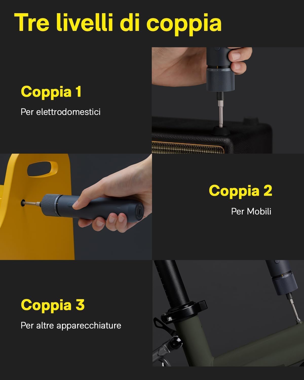 Detalle 2 de HOTO 3.6V Cacciavite elettrico 1500 mAh