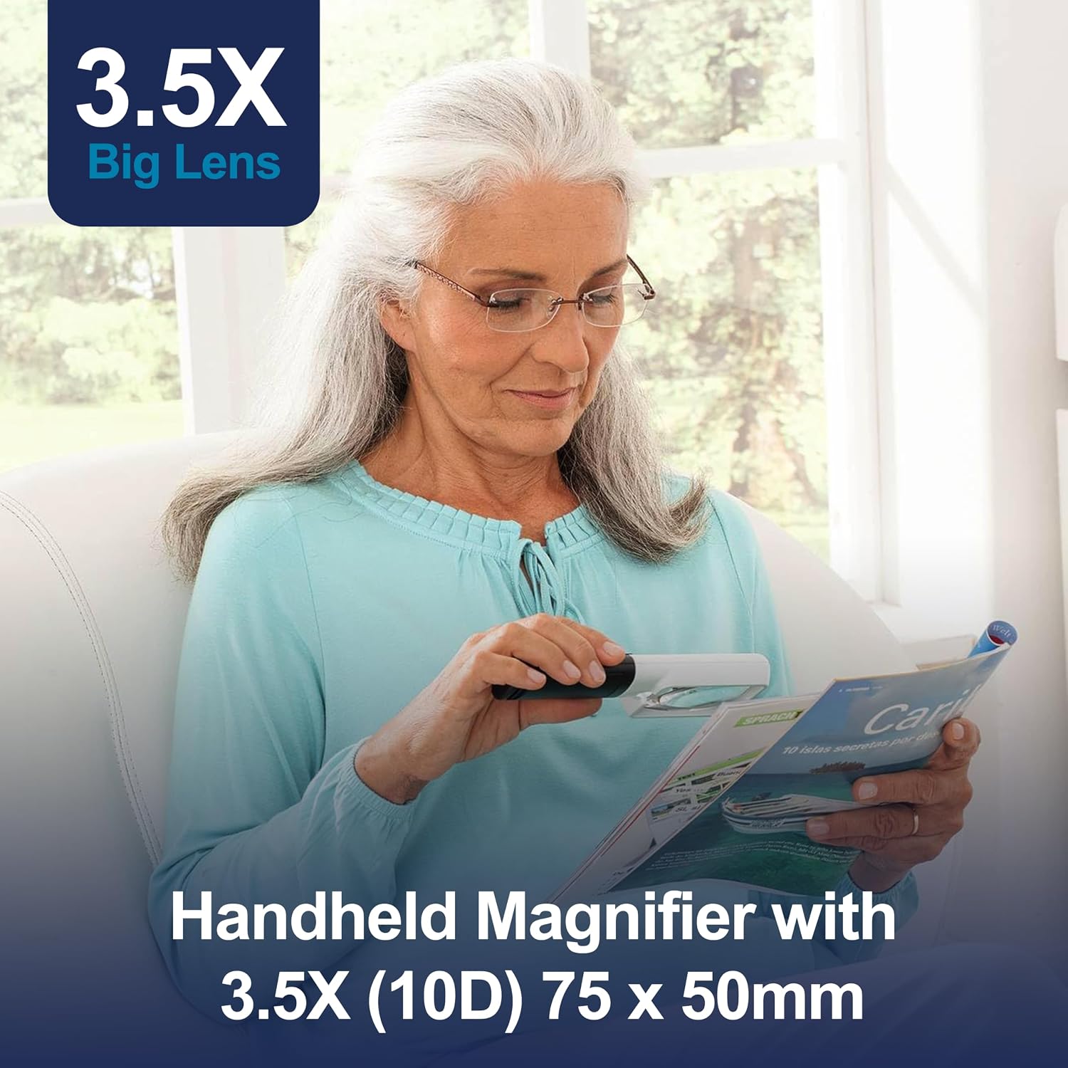 Thumbnail 2 de Eschenbach Optik MobiluxLED Handlupe 3,5x