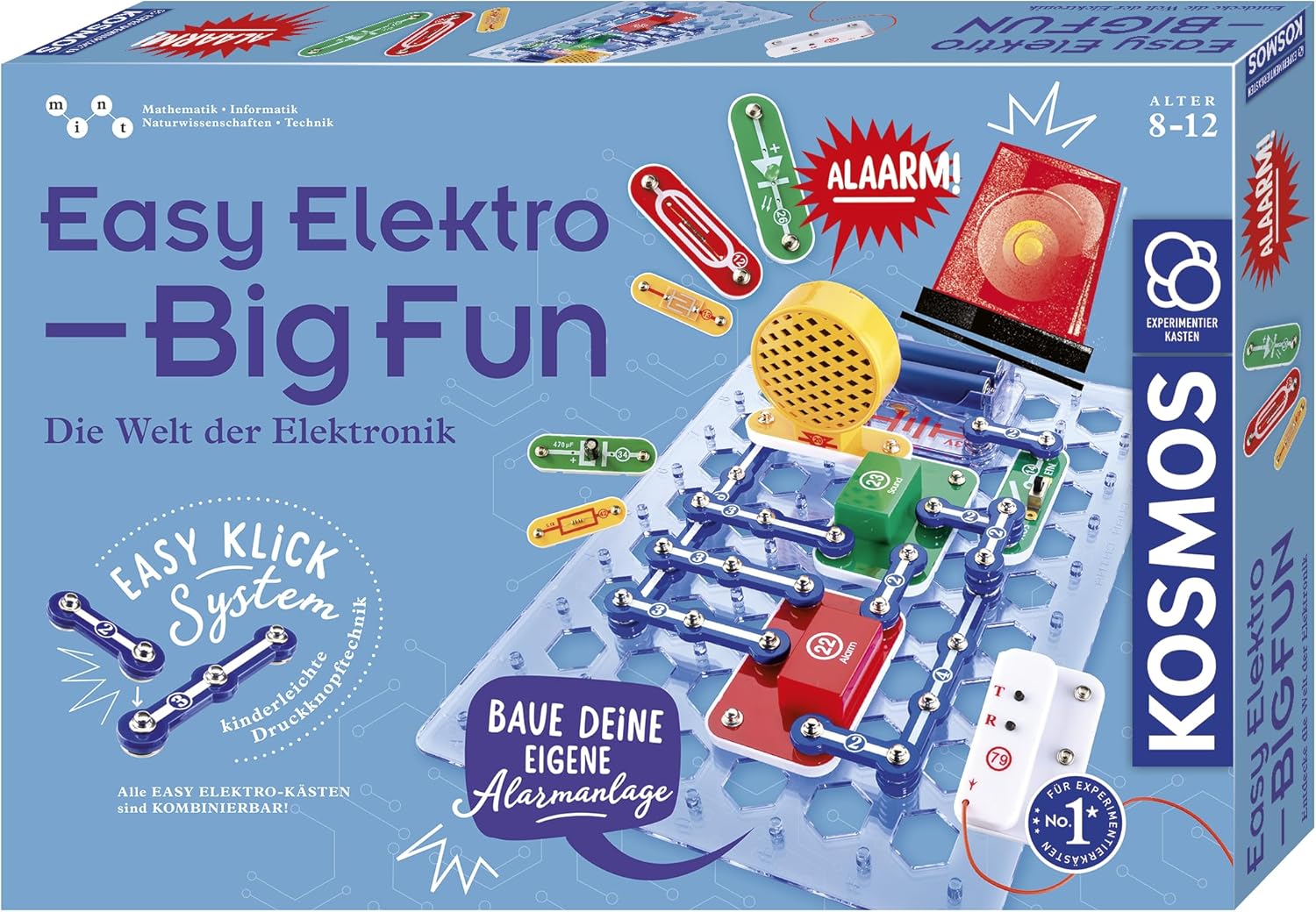 KOSMOS 620608 Easy Elektro Big Fun Elektronik-Bausatz