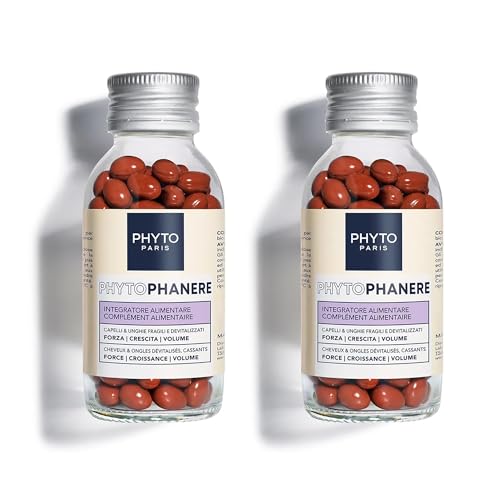 Detalle de Phyto Phytophanere Integratore Alimentare Fortificante per Capelli e Unghie, 180 capsule