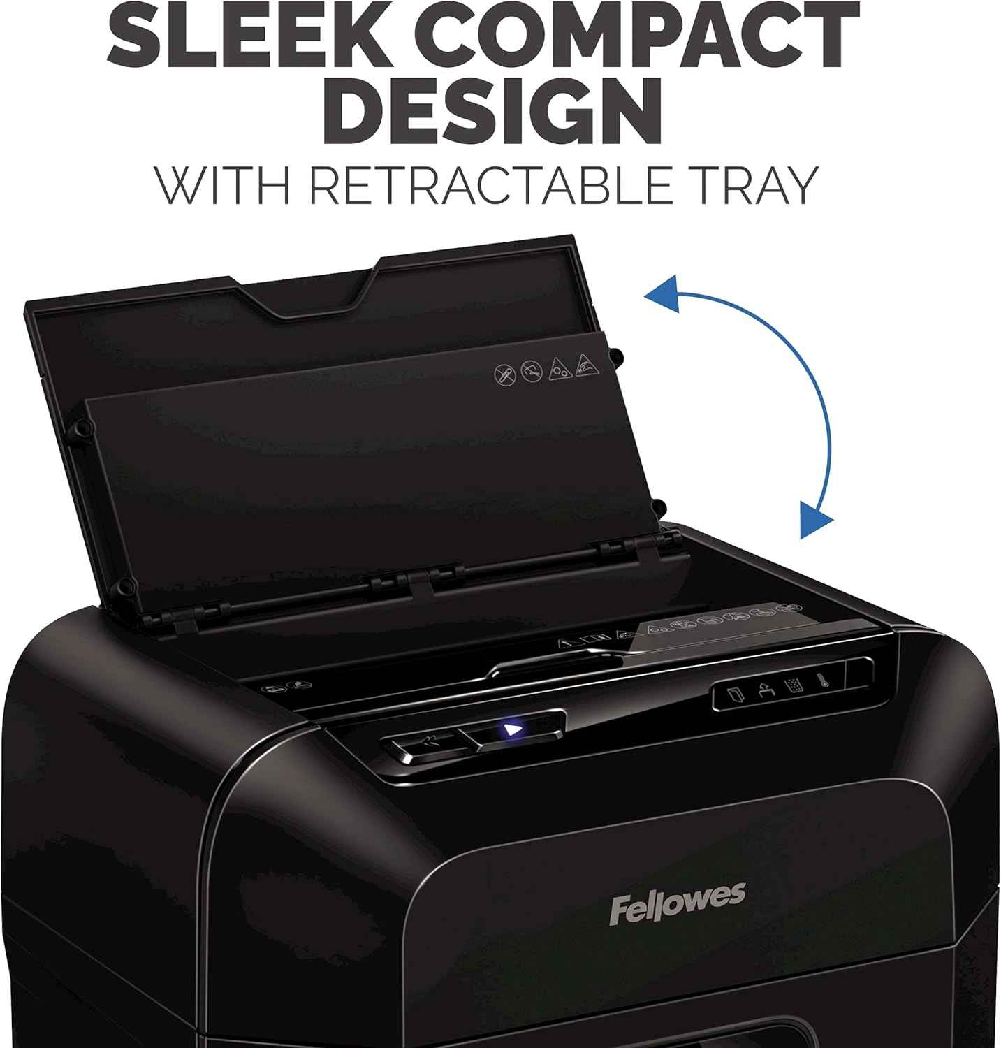 Detalle 2 de Fellowes AutoMax 100MA 100-Sheet Micro-Cut Autofeed 2-in-1 Paper Shredder