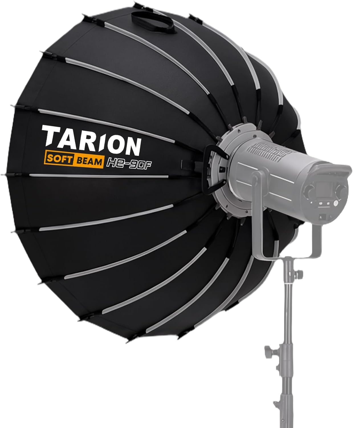 Detalle 2 de TARION Boîte à lumière parabola Bowens 90 cm – Quick Release avec diffuseurs/grille et sac