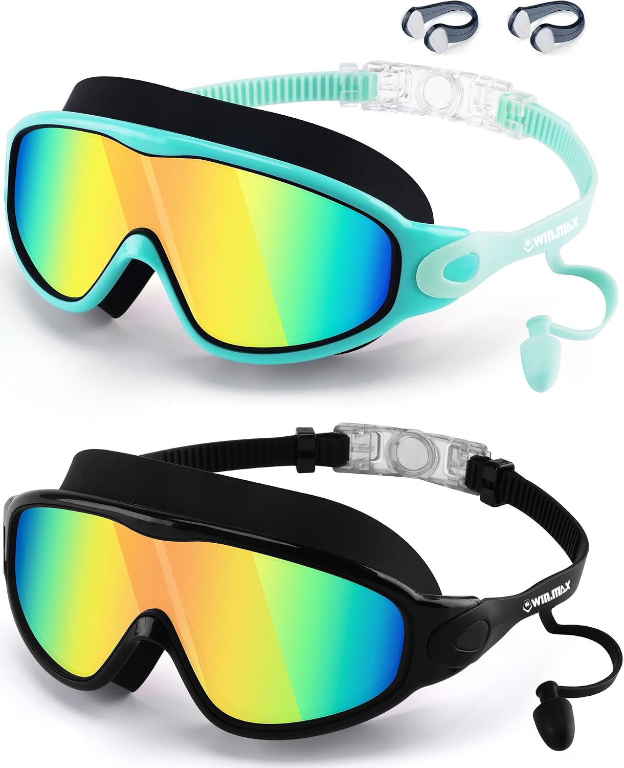 Detalle de WIN.MAX Swimming Goggles 2-Pack