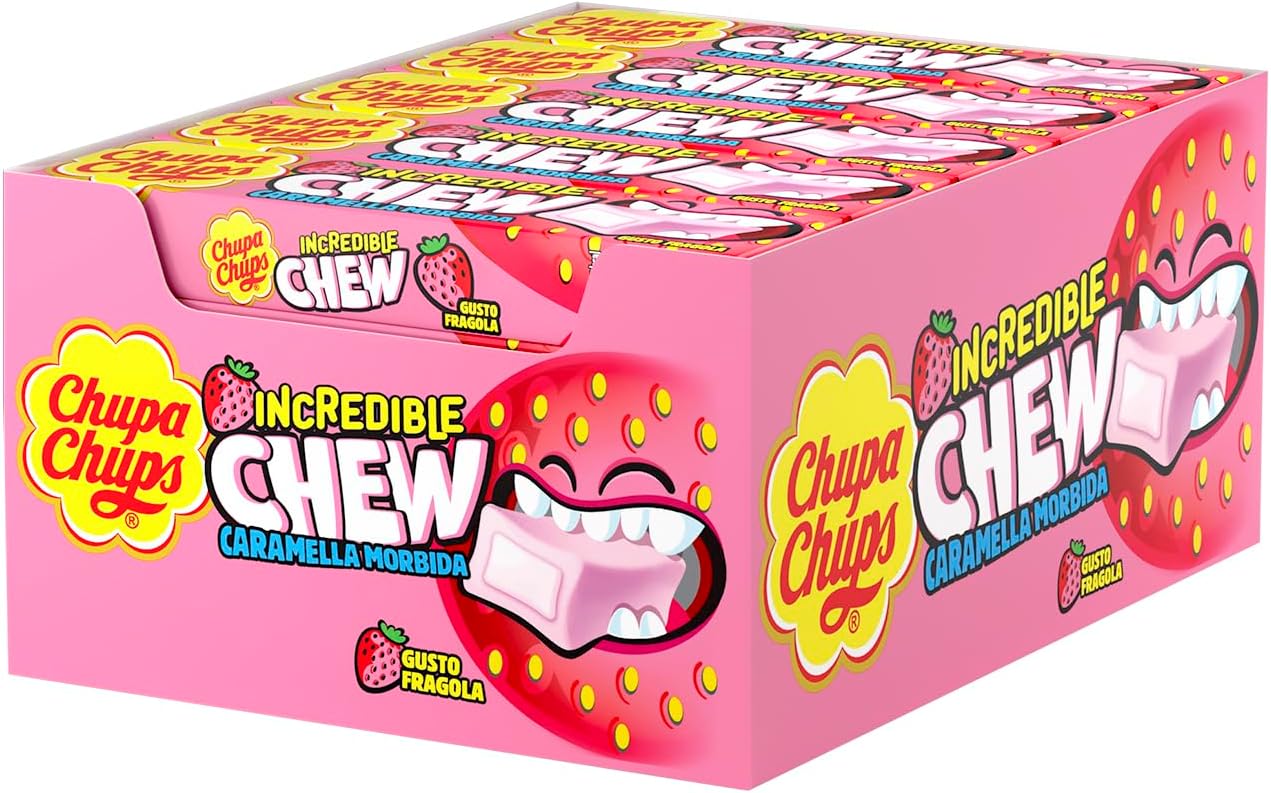 Detalle de Chupa Chups Incredible Chew 20 stick 🍬