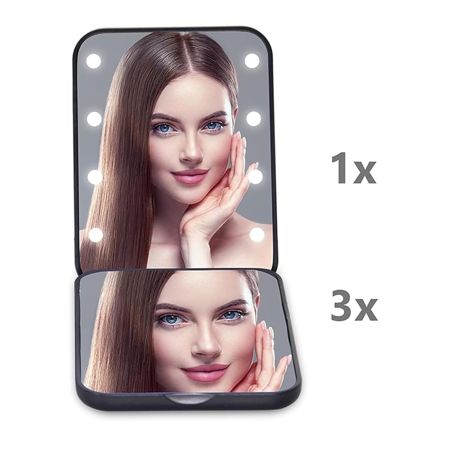 Detalle 2 de Kintion Pocket Mirror 1X/3X LED