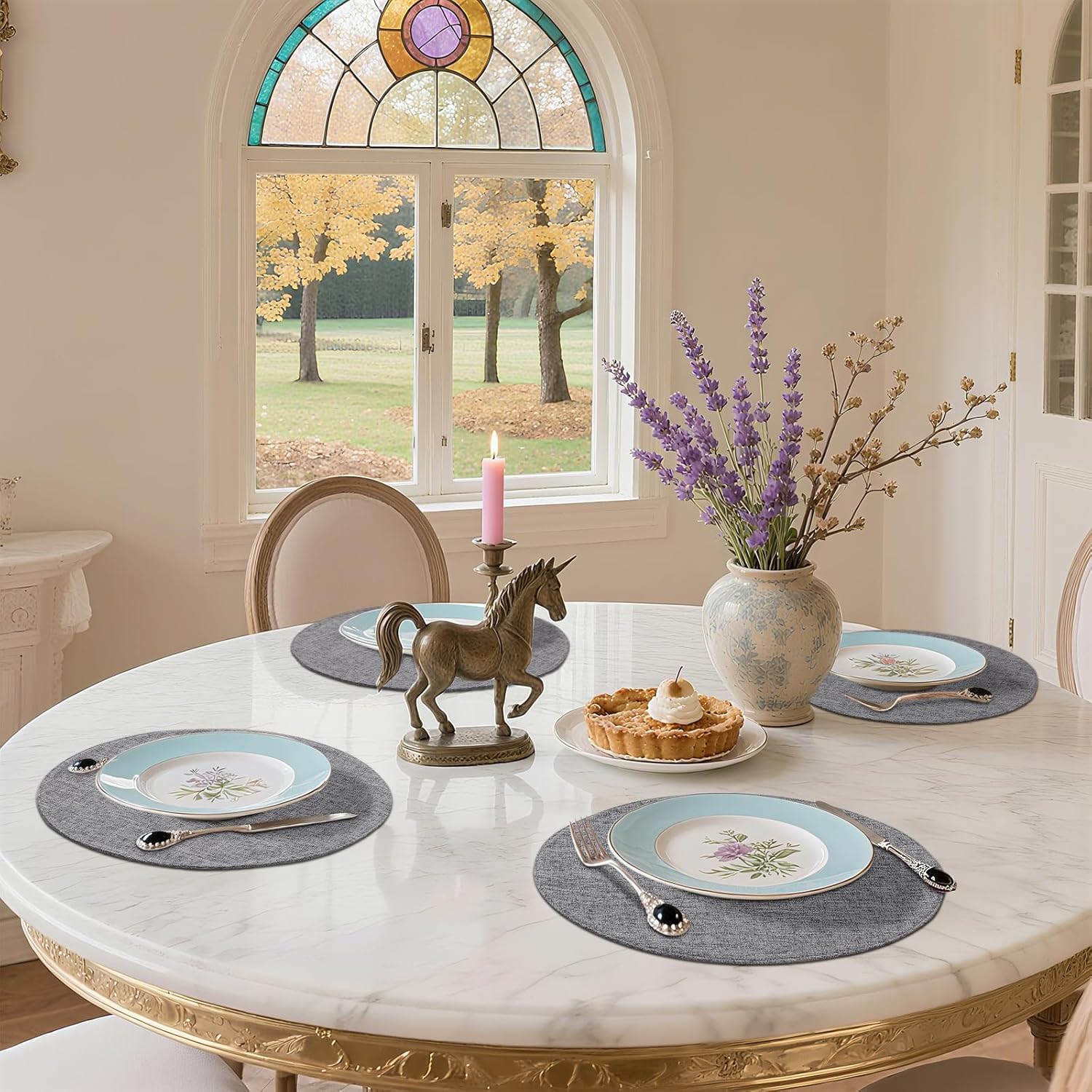 Thumbnail 3 de Homing Round Placemats, 15-Inch