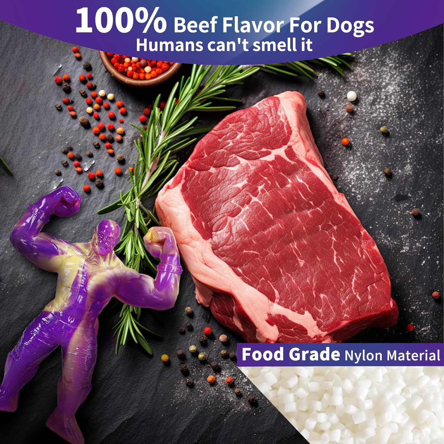 Thumbnail 3 de Herspany Indestructible Dog Chew Toy