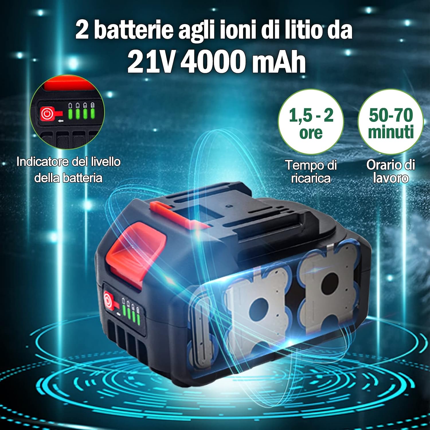 Thumbnail 1 de Goldsea Mini Motosega 8 pollici 800 W