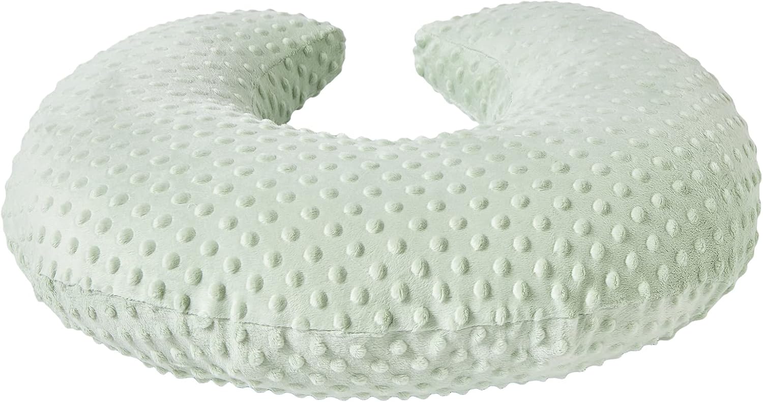 Detalle 1 de QUENESS BABY QB-NP-001 Nursing Pillow with Removable Green Cover