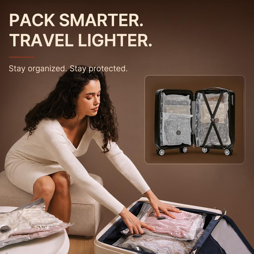 Detalle de Vacbird Travel vacuum bags 15 pack