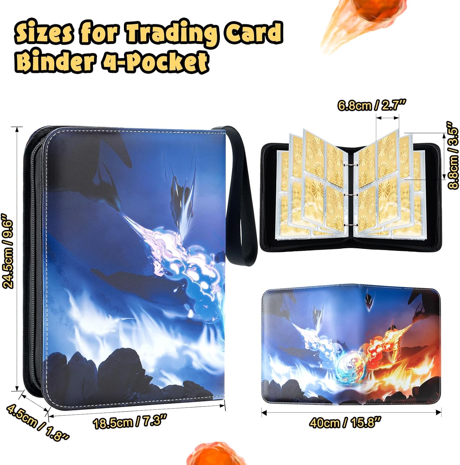 Detalle de Mactoou Trading Card Binder 440 pockets