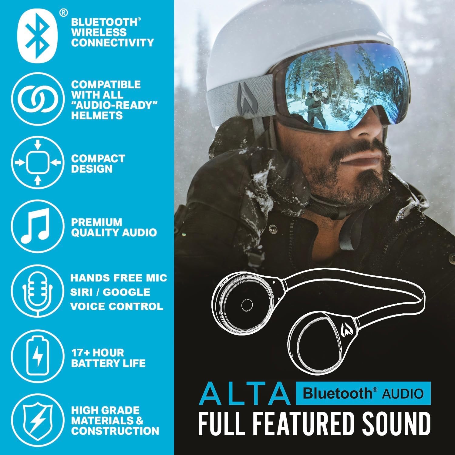 Detalle 2 de Wildhorn Alta Wireless Headphones 40mm