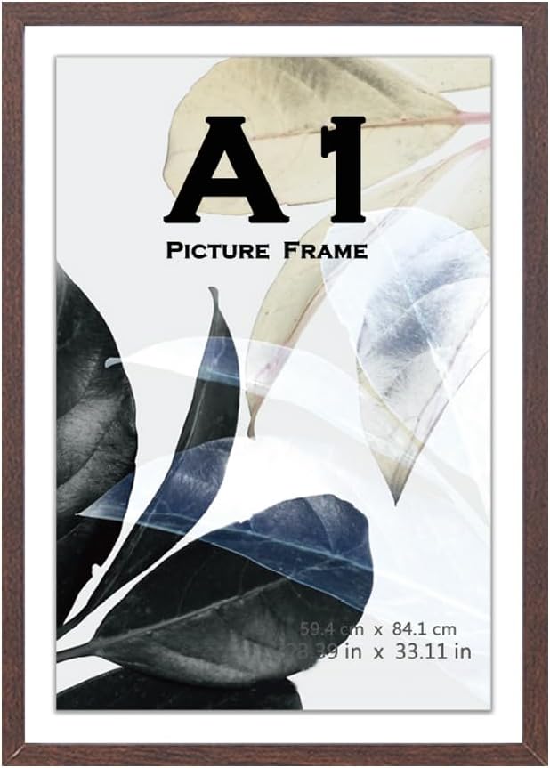 Thumbnail 6 de Scholartree Bilderrahmen A5 – 3er Set, MDF mit Acrylglas, Holzfarbe, 21 x 14,8 cm