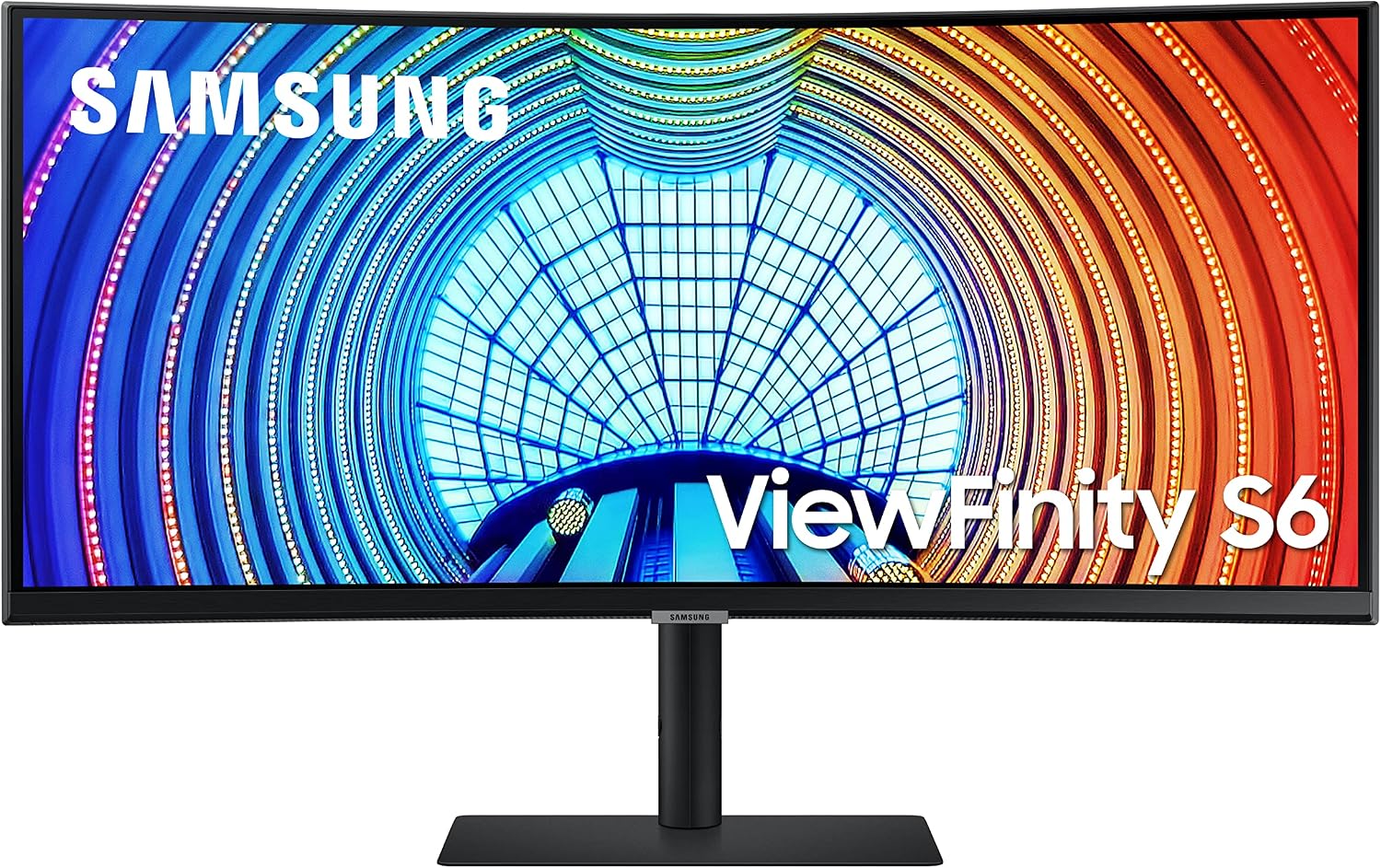 Detalle de Samsung Viewfinity S65UA 34-inch Curved UltraWide QHD Monitor (USB-C, 100Hz, HDR10)