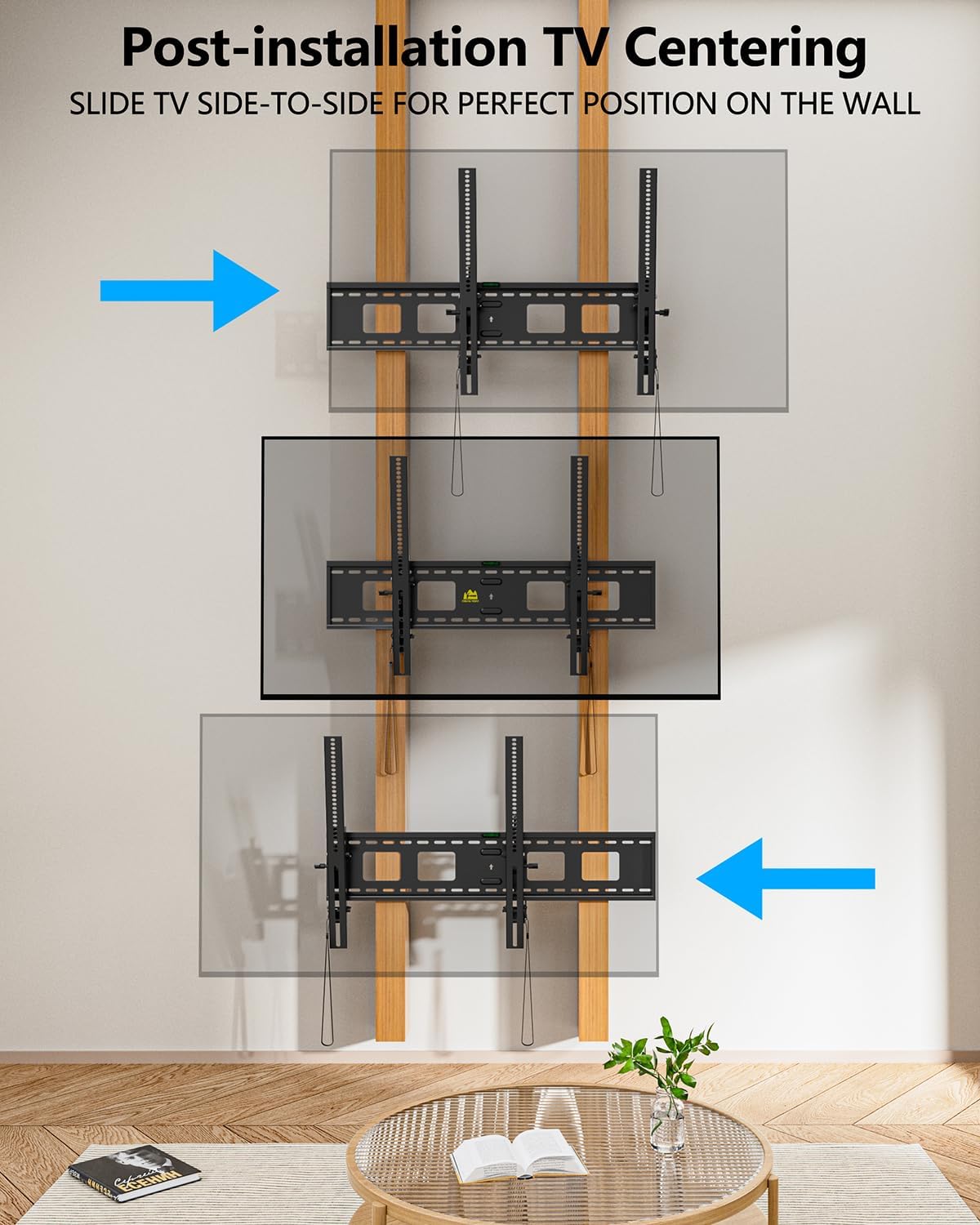 Detalle de FORGING MOUNT Heavy Duty Tilting TV Wall Mount for 47-120" TVs