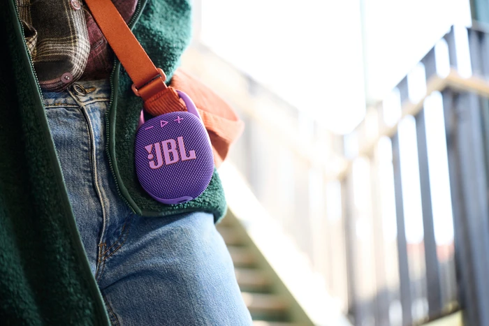 Detalle 2 de JBL Clip 5 Lila Doppelpack 12 Stunden