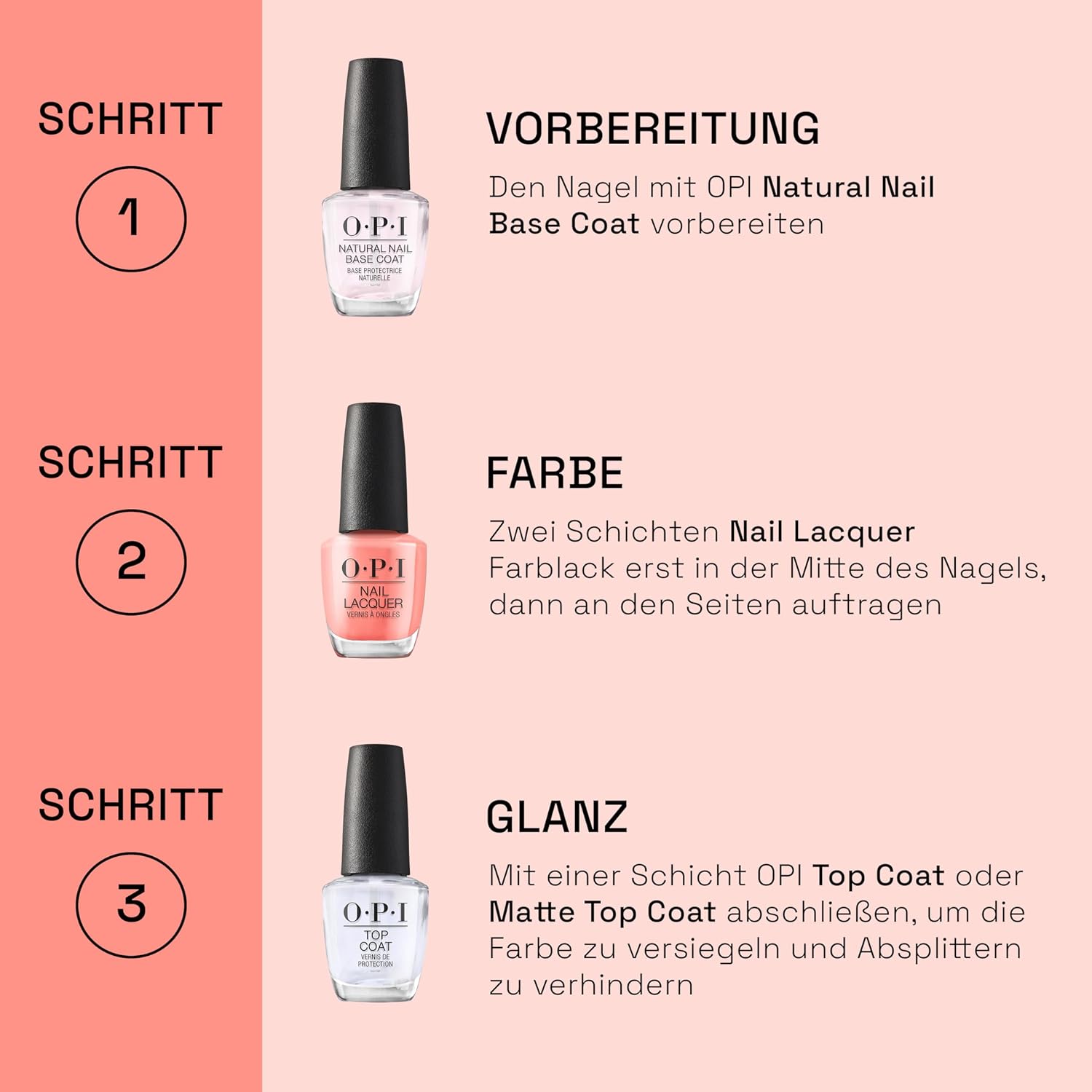 Thumbnail 2 de OPI Nail Lacquer Top Coat – mattem Finish mit ProWide-Pinsel für gleichmäßigen Auftrag