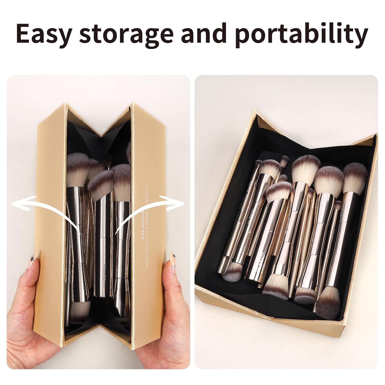 Detalle 2 de Maange 20-Piece Makeup Brush Set