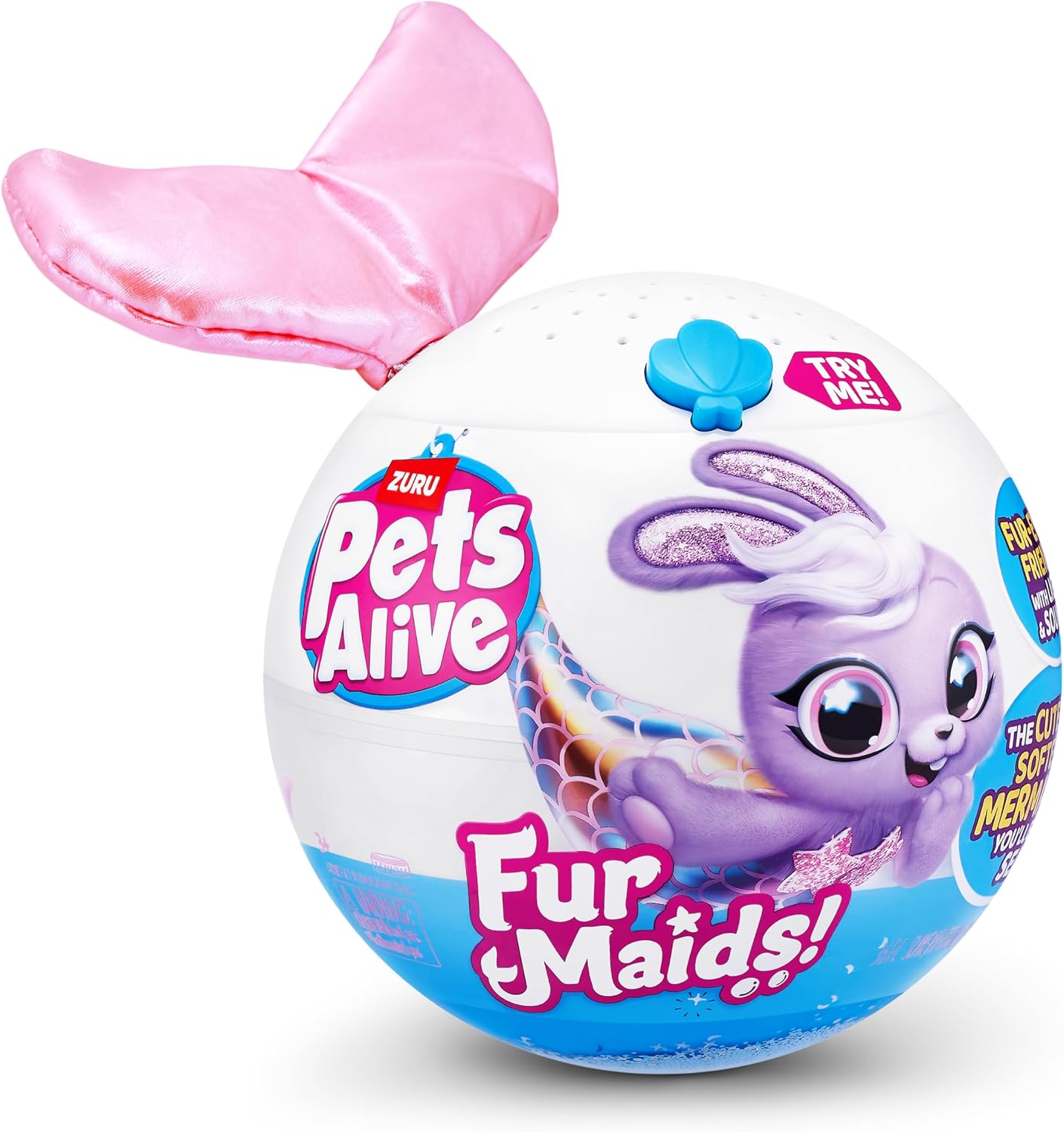 Thumbnail 1 de Pets Alive Furmaids de ZURU Peluche Sirena Interactiva 🧜‍♀
