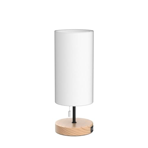 Detalle 2 de Aigostar Lámpara de Mesa con 2 USB 🪔
