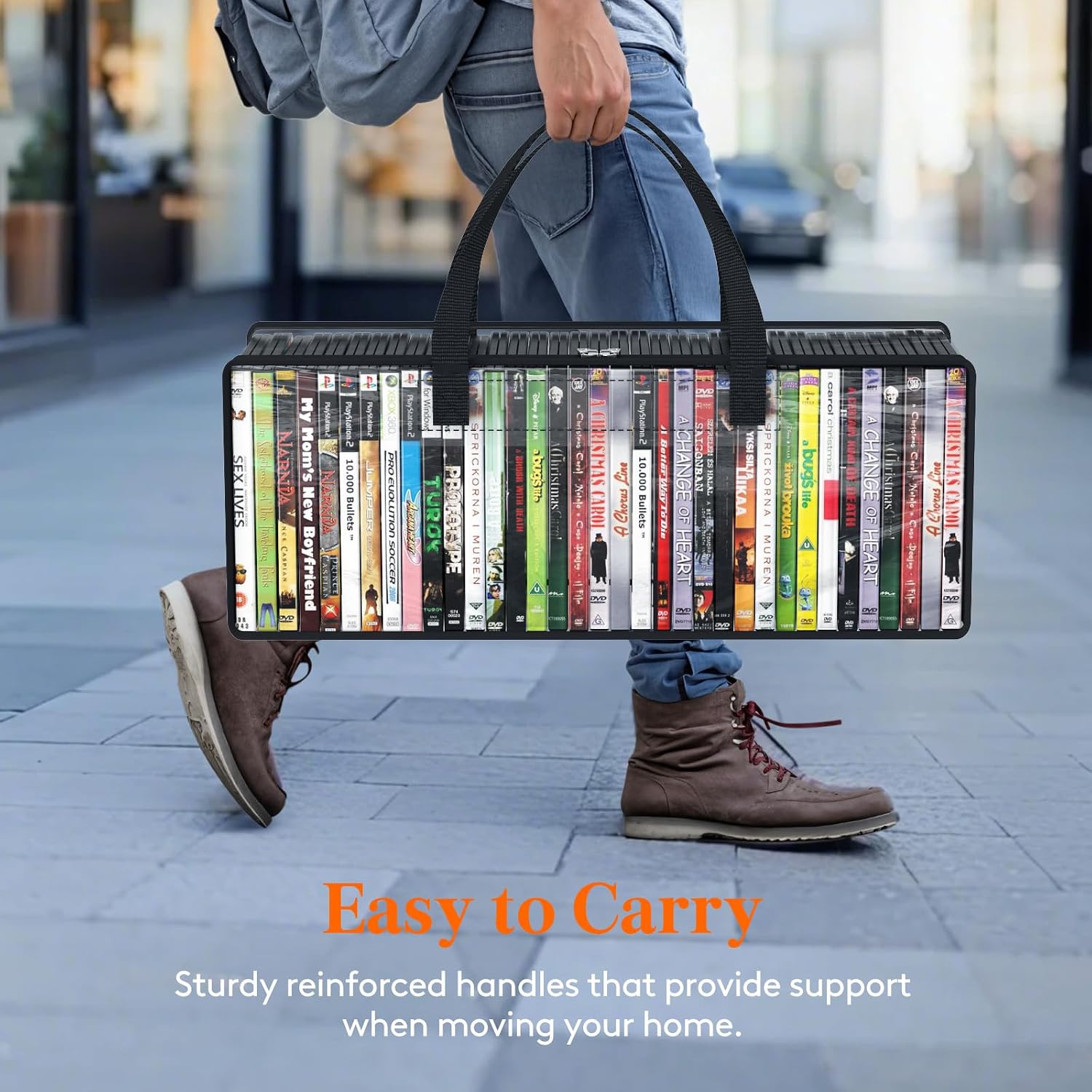 Detalle de Lifewit DVD Storage Bags, 210-disc capacity