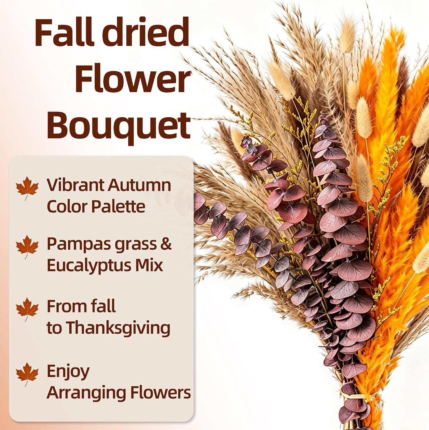 Thumbnail 4 de Dried Pampas Grass Bouquet, 15–17 Inches