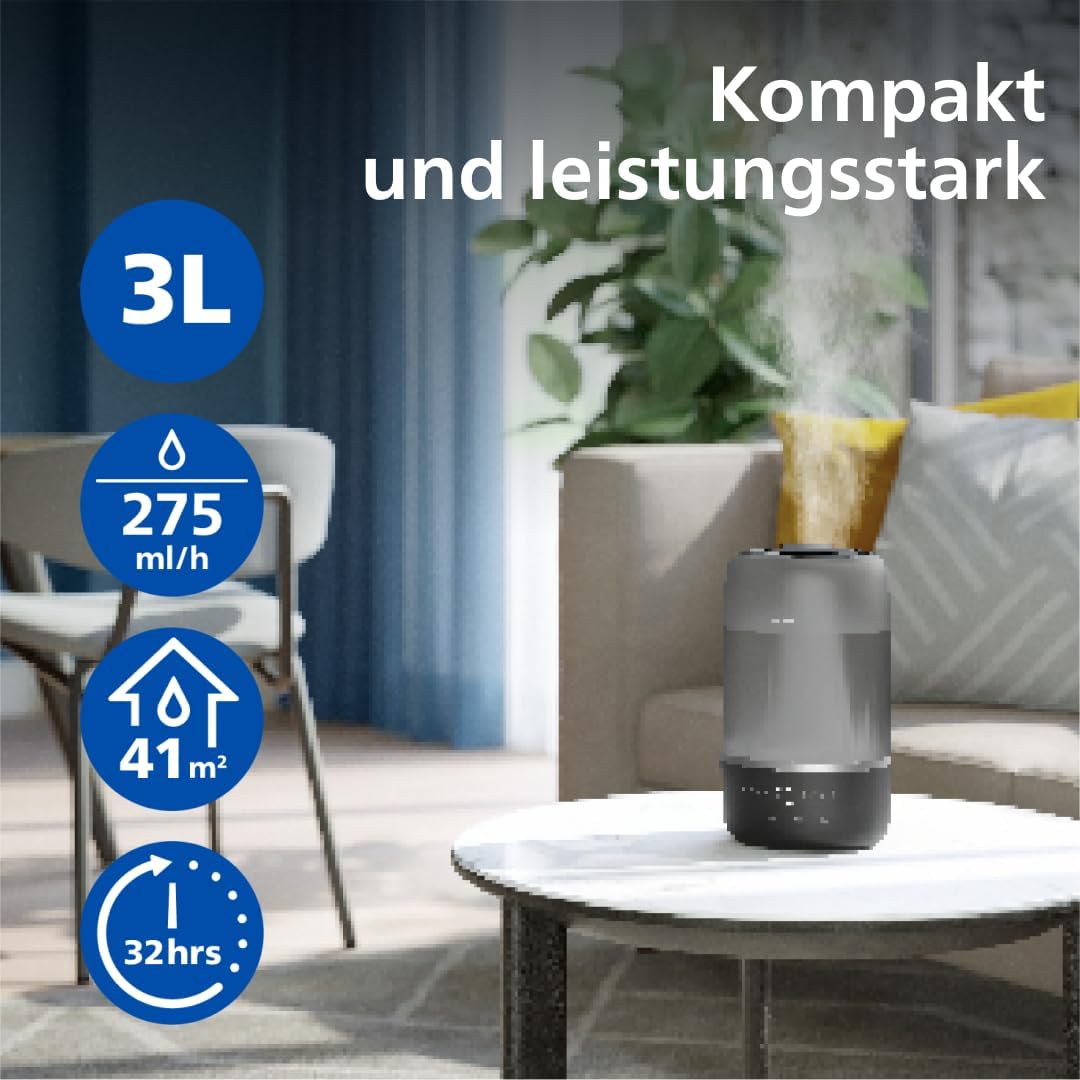 Detalle 2 de Philips Smart Humidifier Luftbefeuchter 41 m² 🏠