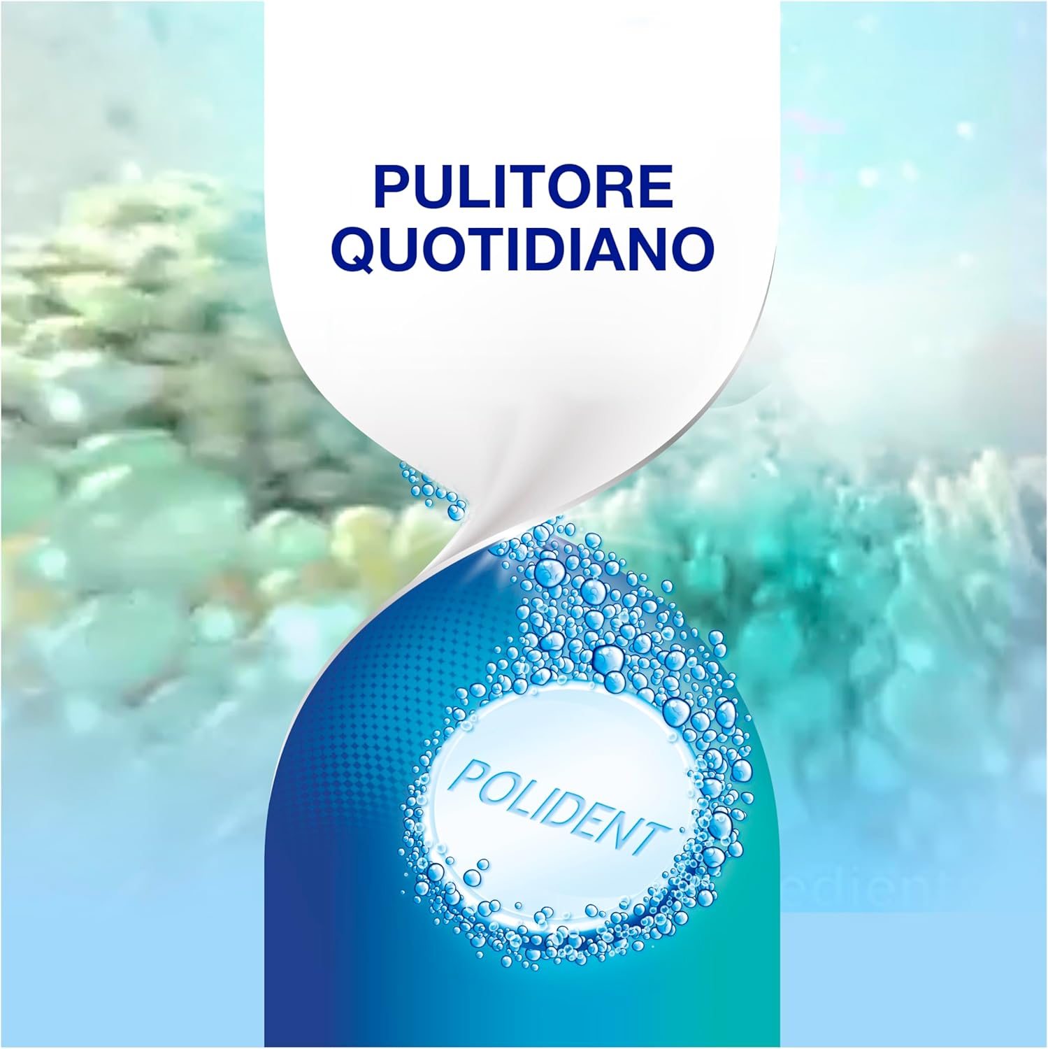 Detalle de Polident Intensa Freschezza – Pulitore quotidiano per protesi dentale, 2x108 compresse