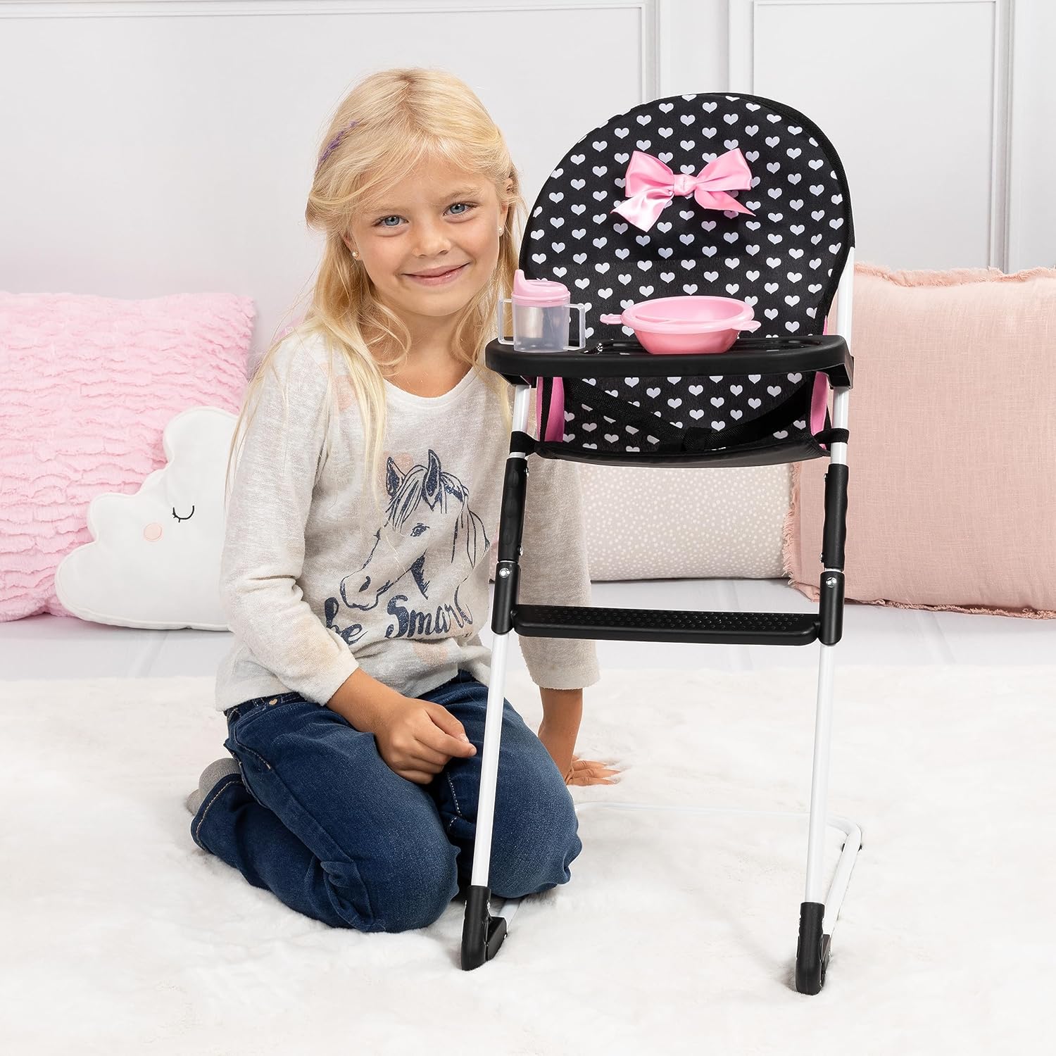 Detalle de Bayer Design 61760AB Chaise haute poupée 42 cm