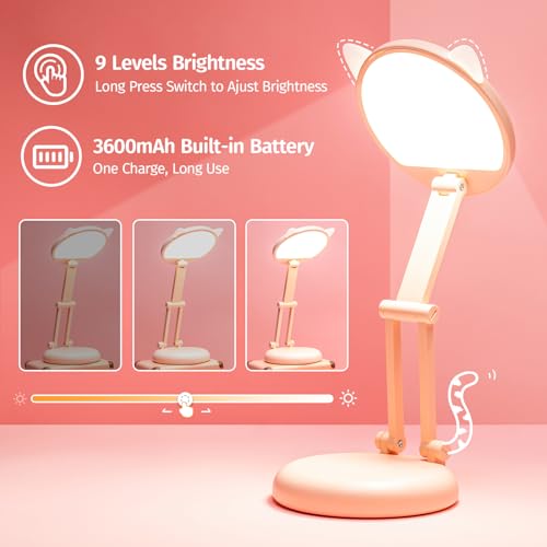 Detalle 2 de One Fire Kawaii Lampara Escritorio 3600mAH 🔆