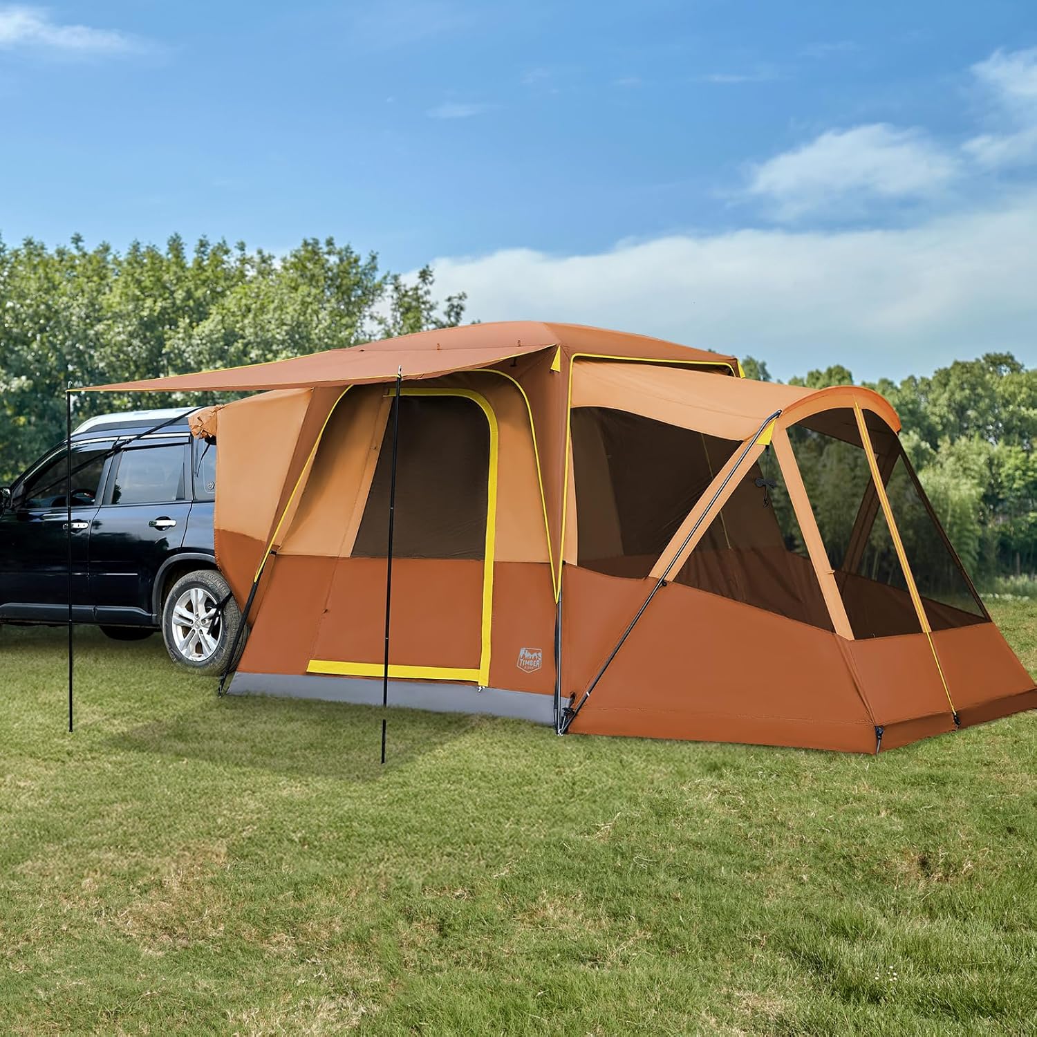 Thumbnail 1 de Timber Ridge 5-9 Person SUV Tent with Screen Porch and Awning (13' x 10' x 7.1')