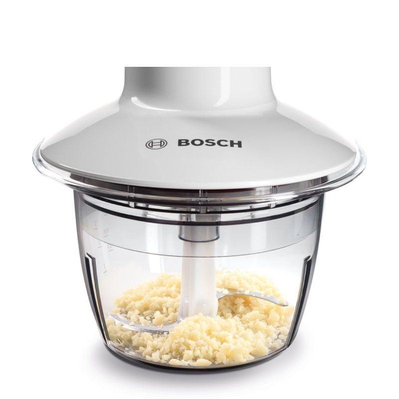 Detalle 2 de Bosch MMR08A1 Picadora 400W: compacta, práctica y apta para lavavajillas