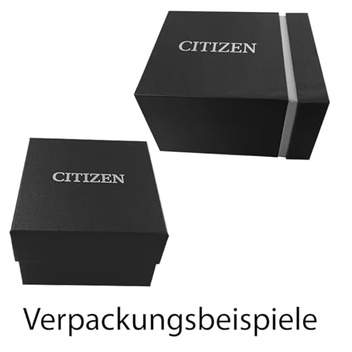 Detalle de Citizen CA4750-51L: Reloj de hombre en titanio con cronógrafo y zafiro azul
