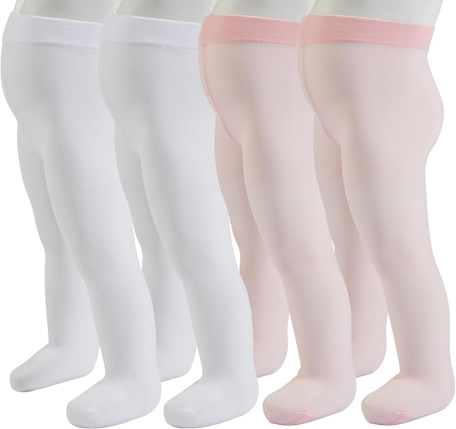 Detalle de PIKY PACK 4 Paia Collant Bambina Velati 20 DEN – Made in Italy