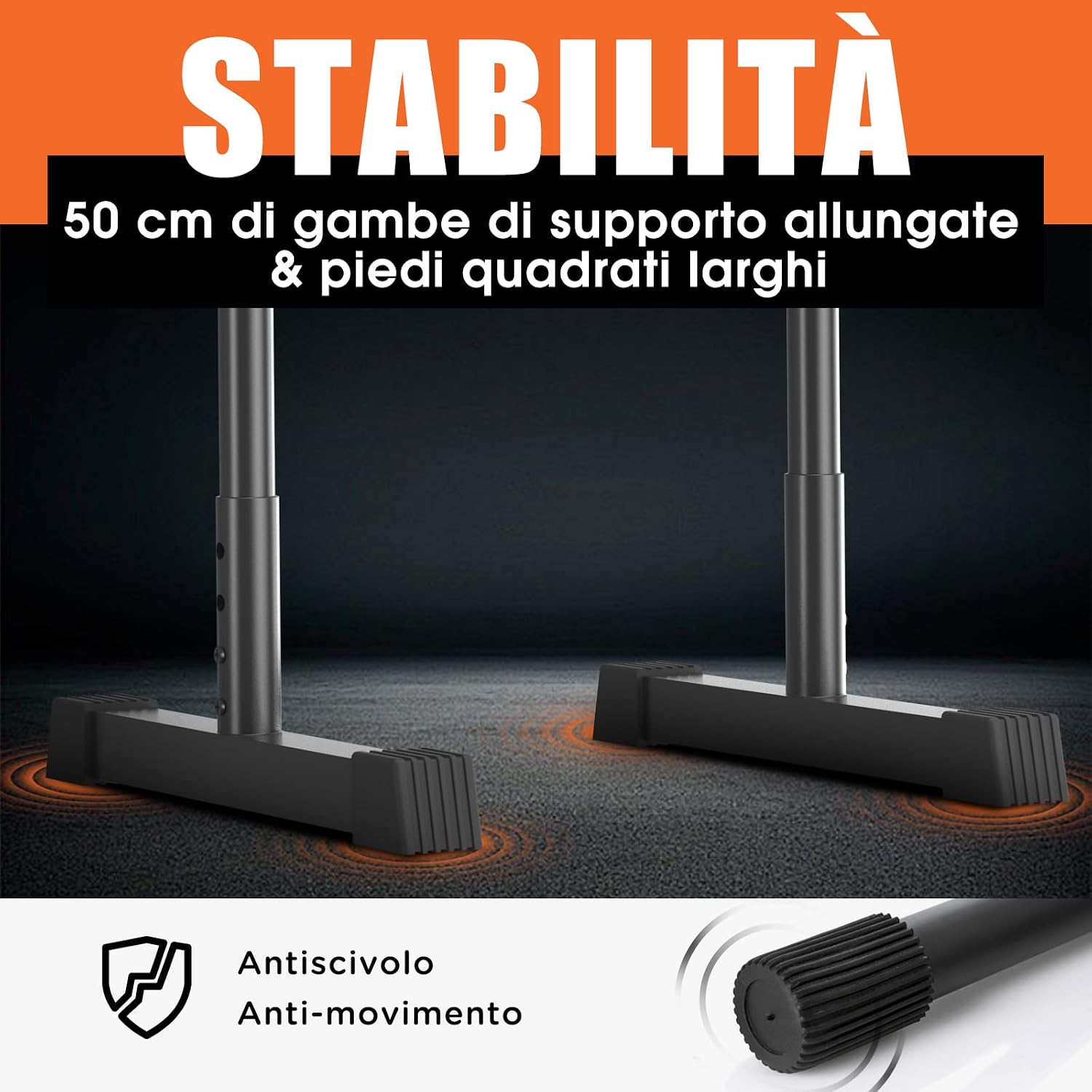 Thumbnail 3 de DH FitLife Dip Parallele Bars 80-90 cm