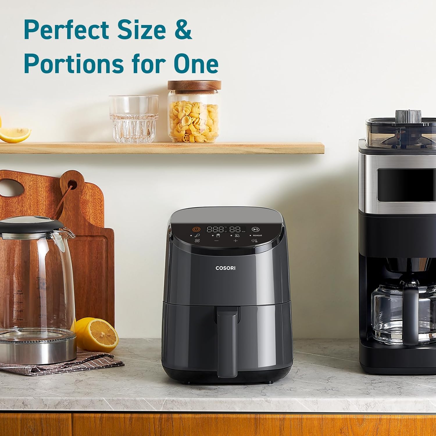 Thumbnail 6 de COSORI Small Air Fryer 2L, 900W